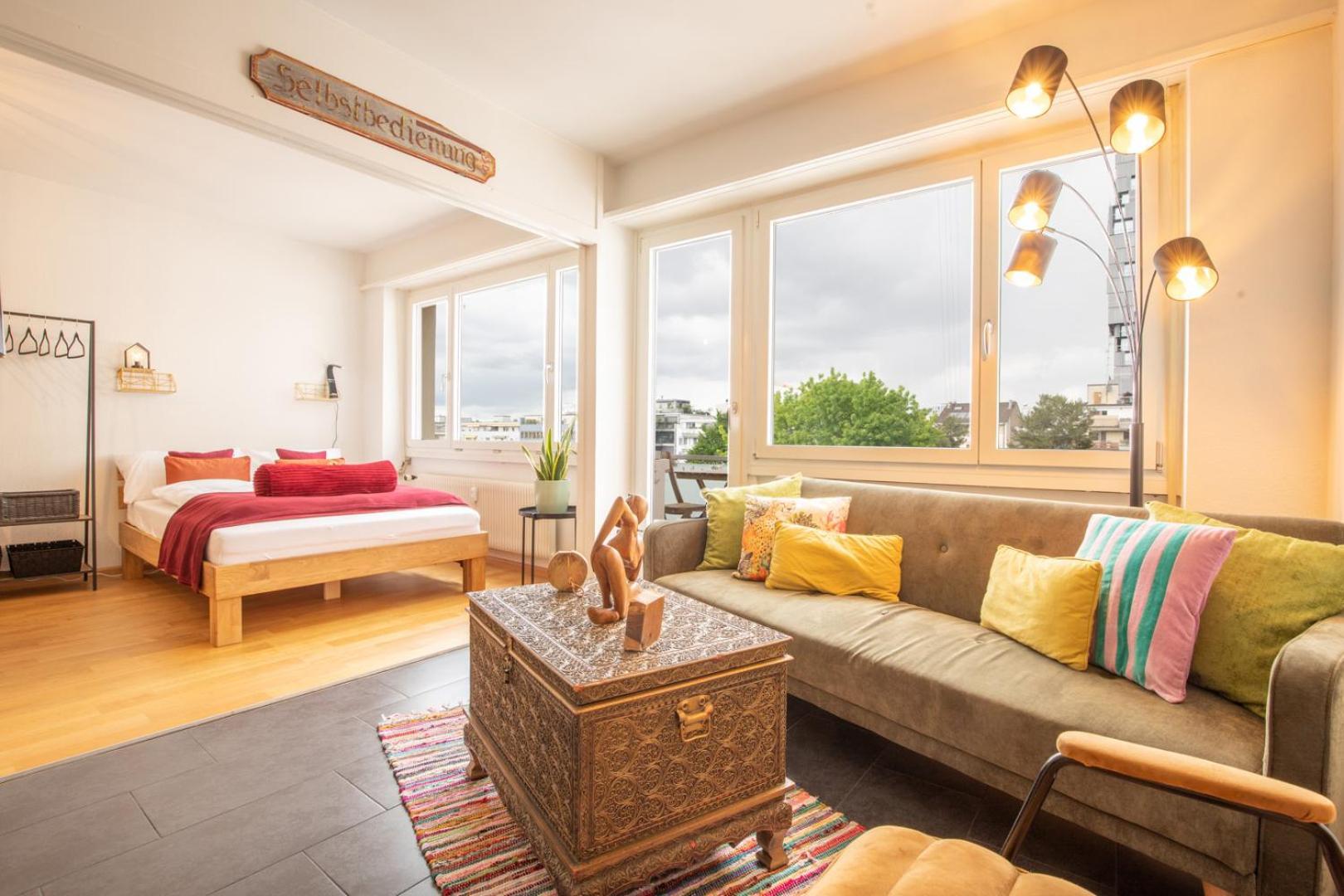 Special Modern Lisa Apartment Basel, Bahnhof Grossbasel 10-Star Dış mekan fotoğraf
