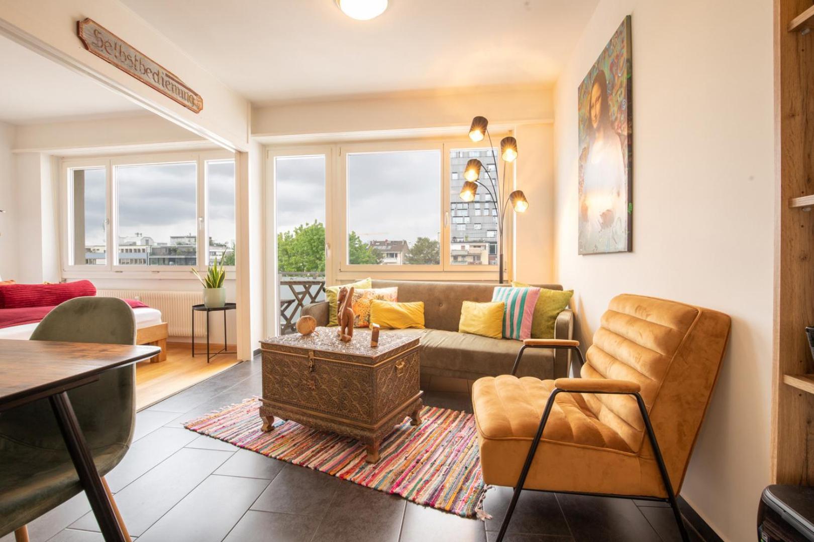 Special Modern Lisa Apartment Basel, Bahnhof Grossbasel 10-Star Dış mekan fotoğraf