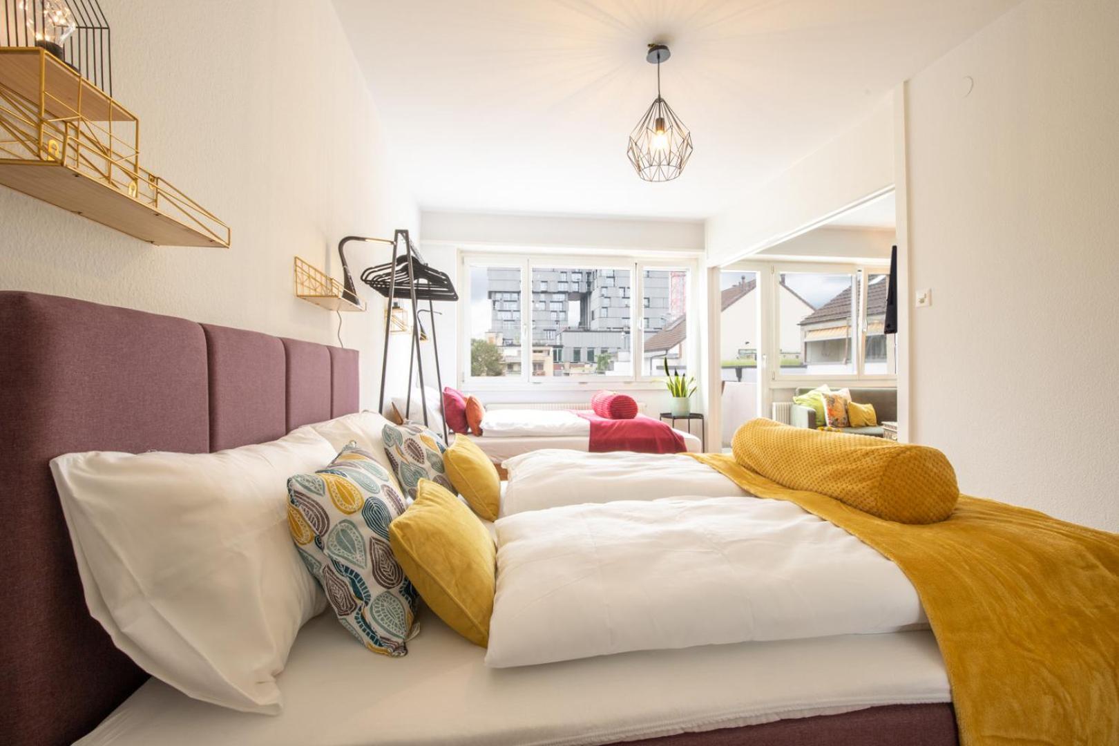 Special Modern Lisa Apartment Basel, Bahnhof Grossbasel 10-Star Dış mekan fotoğraf