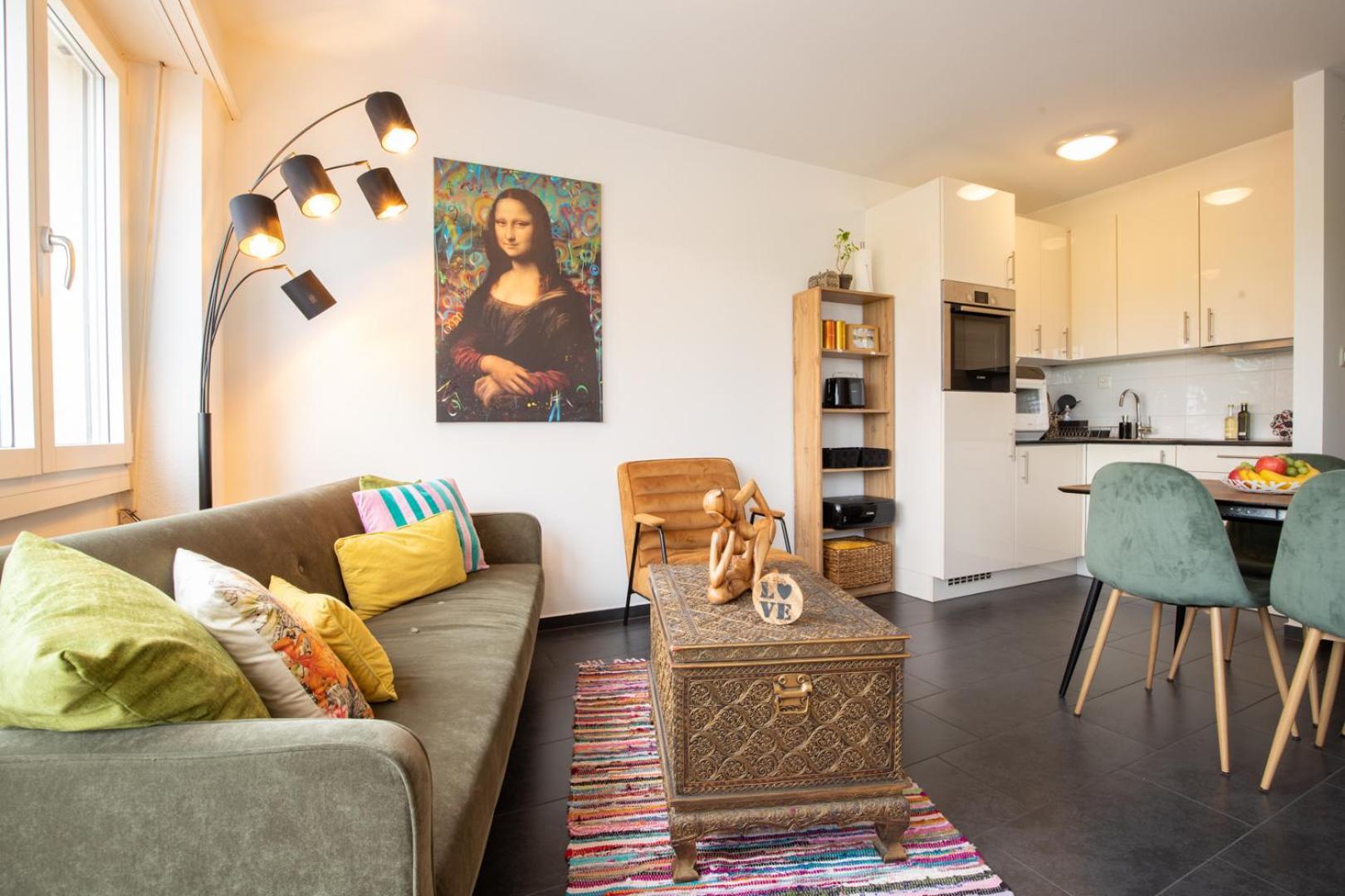 Special Modern Lisa Apartment Basel, Bahnhof Grossbasel 10-Star Dış mekan fotoğraf